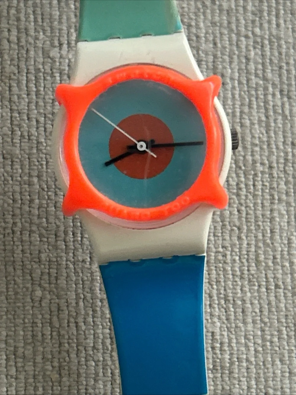 Vintage 1988 swatch Nab light women’s Lw-118 with guard